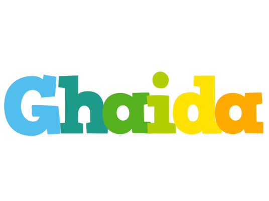 Ghaida rainbows logo