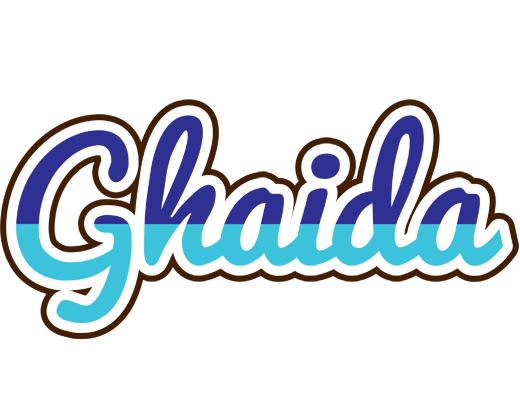 Ghaida raining logo