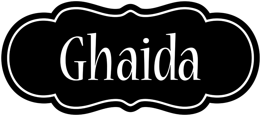 Ghaida welcome logo