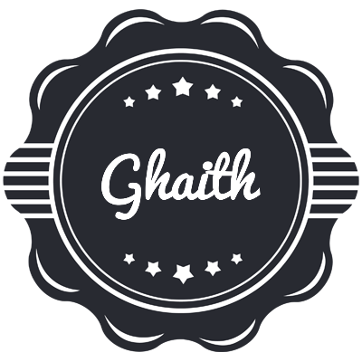 Ghaith badge logo