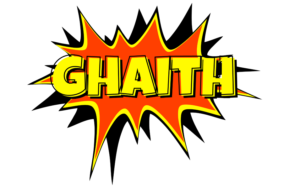 Ghaith bazinga logo