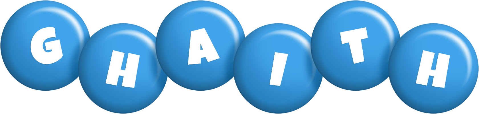 Ghaith candy-blue logo