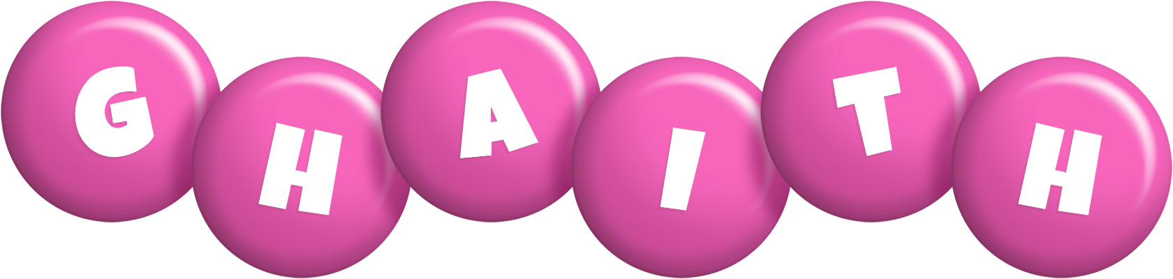 Ghaith candy-pink logo