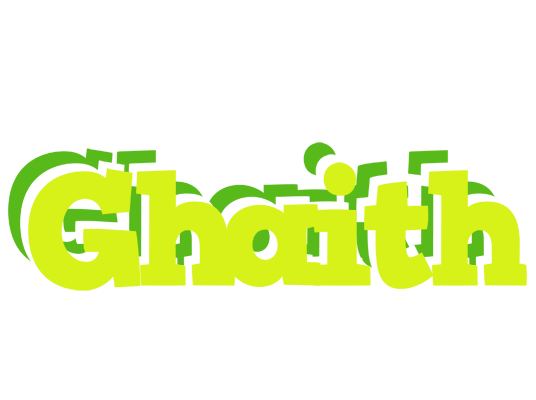 Ghaith citrus logo