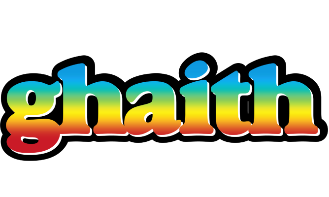 Ghaith color logo