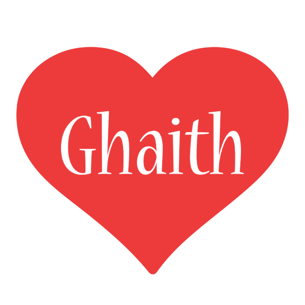 Ghaith love logo