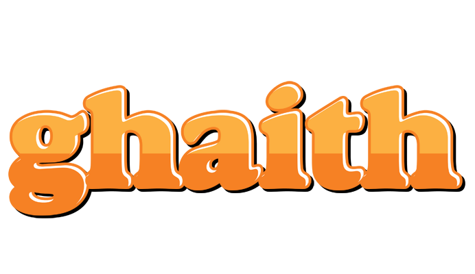 Ghaith orange logo