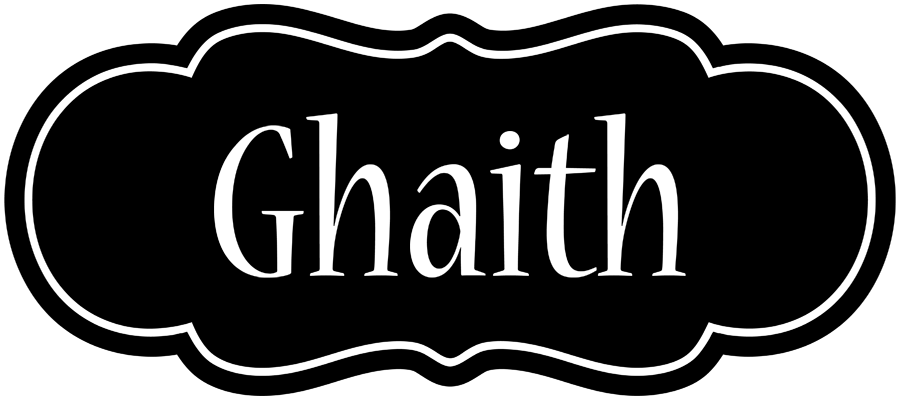 Ghaith welcome logo