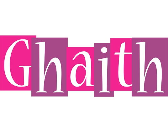Ghaith whine logo
