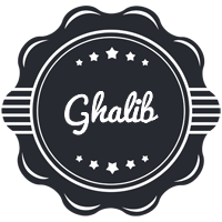 Ghalib badge logo