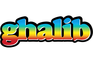 Ghalib color logo