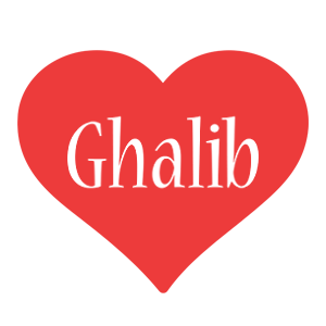 Ghalib love logo