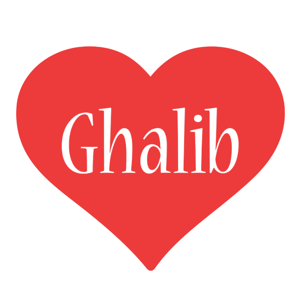 Ghalib love logo