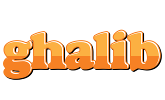 Ghalib orange logo