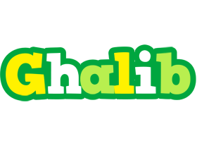 Ghalib soccer logo