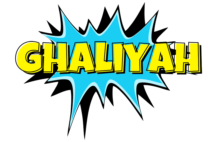 Ghaliyah amazing logo