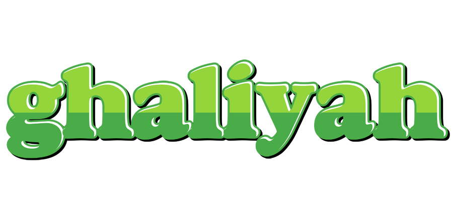 Ghaliyah apple logo