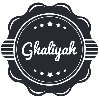 Ghaliyah badge logo