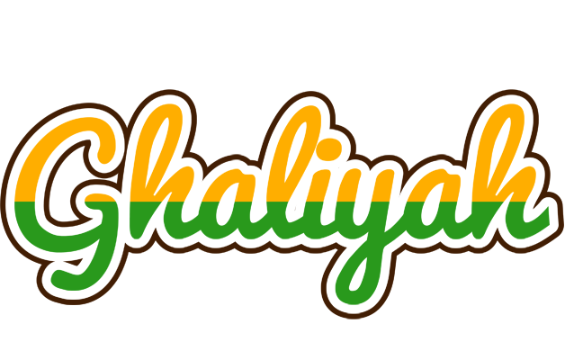 Ghaliyah banana logo