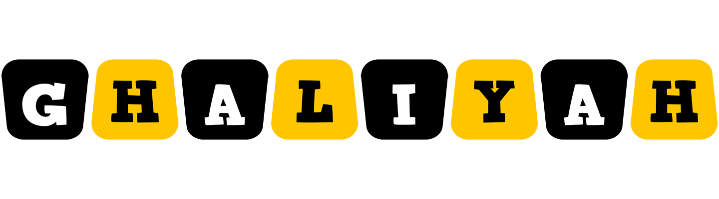 Ghaliyah boots logo