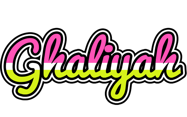 Ghaliyah candies logo