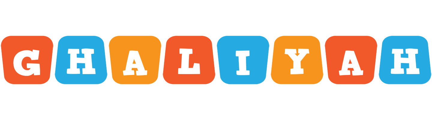 Ghaliyah comics logo