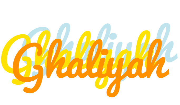 Ghaliyah energy logo