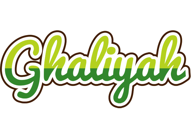 Ghaliyah golfing logo
