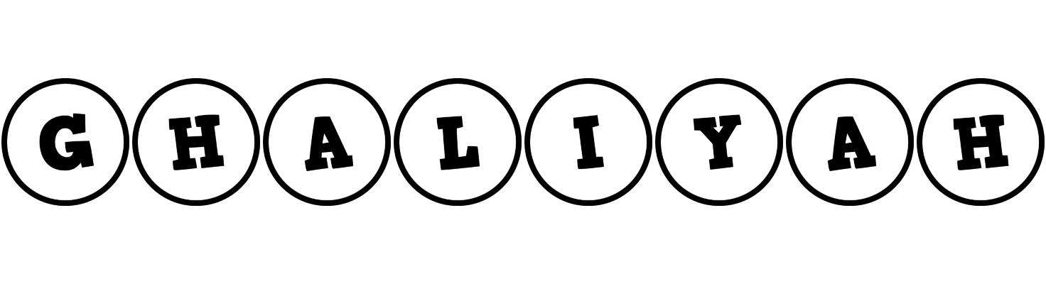 Ghaliyah handy logo