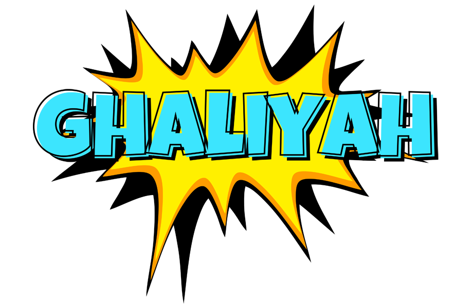 Ghaliyah indycar logo