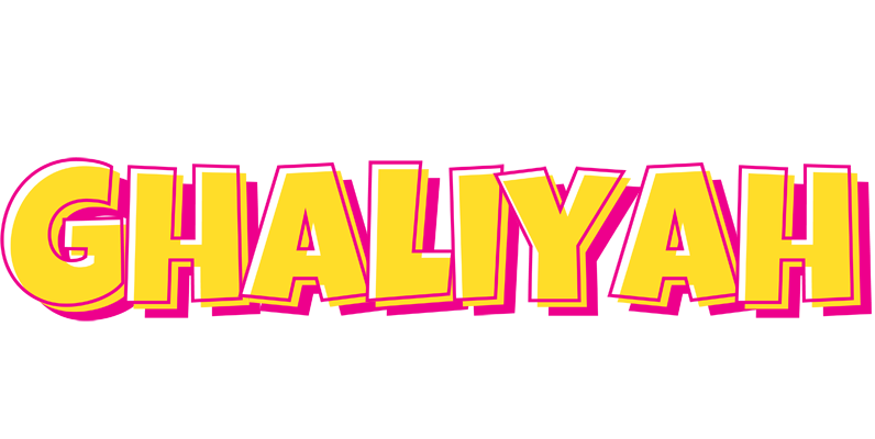 Ghaliyah kaboom logo