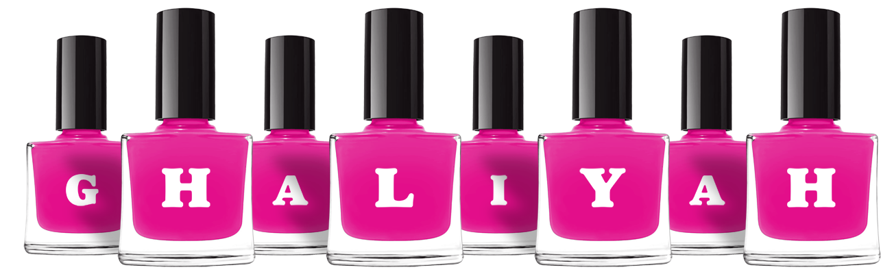 Ghaliyah nails logo