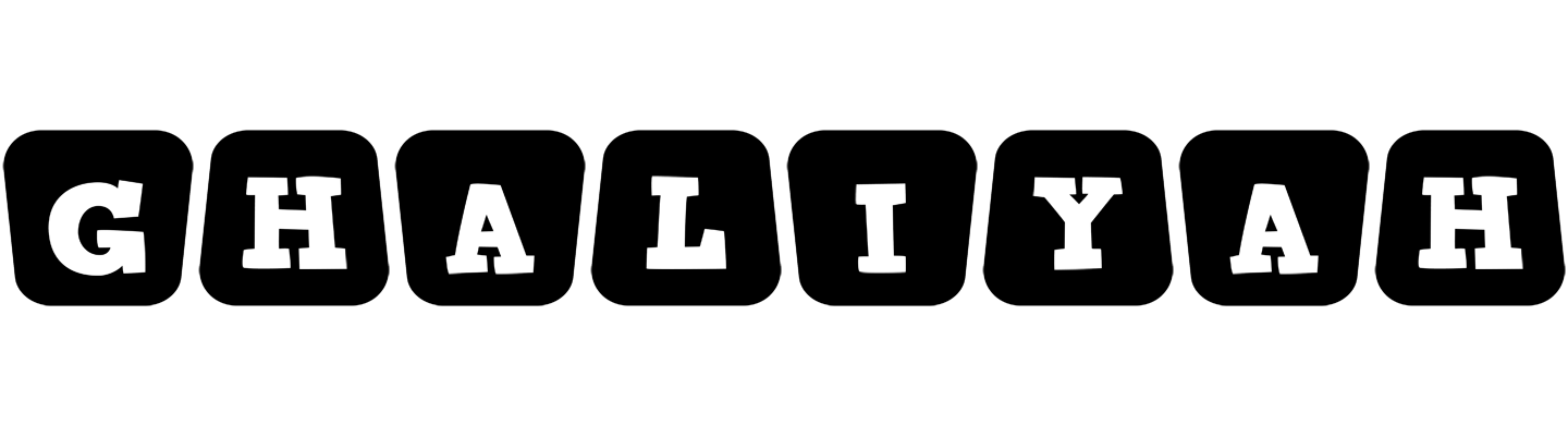 Ghaliyah racing logo