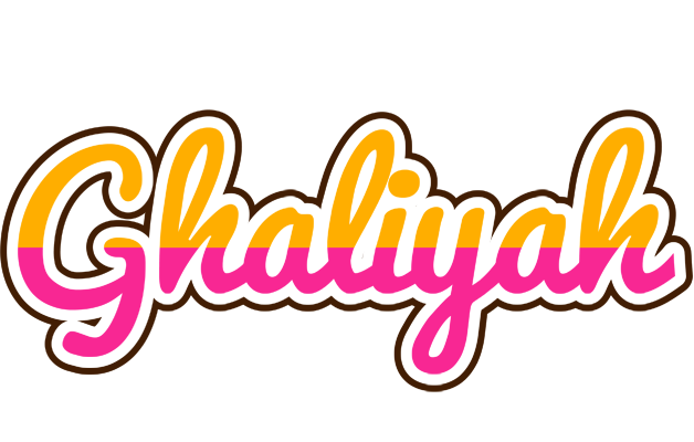 Ghaliyah smoothie logo