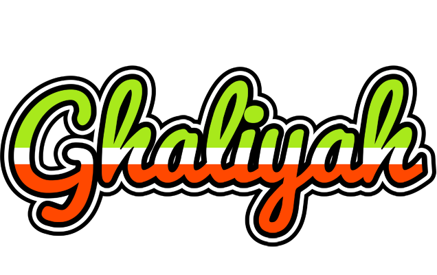 Ghaliyah superfun logo