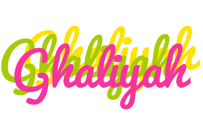 Ghaliyah sweets logo