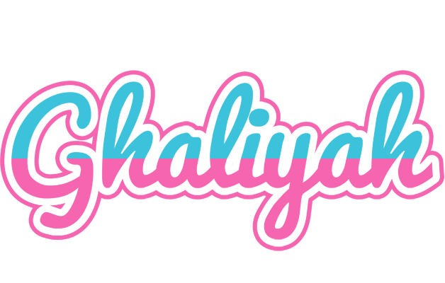 Ghaliyah woman logo