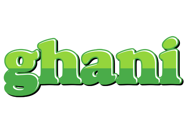 Ghani apple logo
