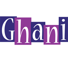 Ghani autumn logo
