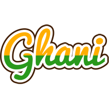 Ghani banana logo