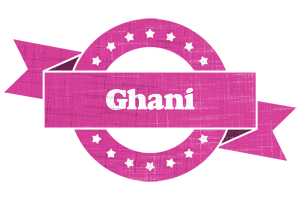 Ghani beauty logo