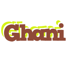 Ghani caffeebar logo