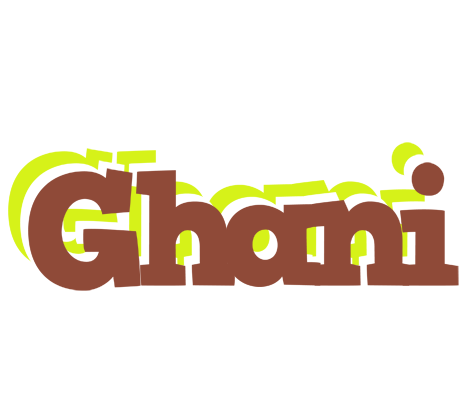 Ghani caffeebar logo