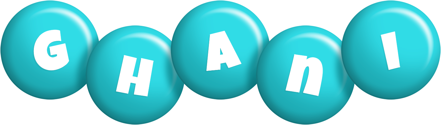 Ghani candy-azur logo