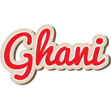 Ghani chocolate logo