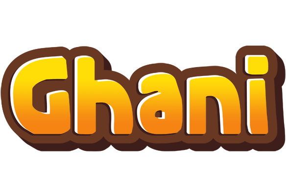 Ghani cookies logo
