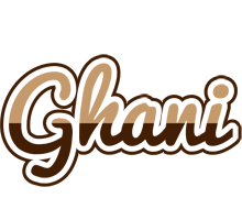 Ghani exclusive logo