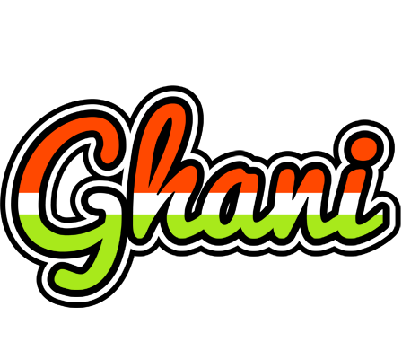 Ghani exotic logo