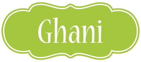 Ghani family logo