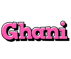 Ghani girlish logo